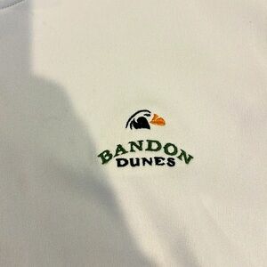 Adidas mock turtleneck with a Bandon Dunes logo XL size